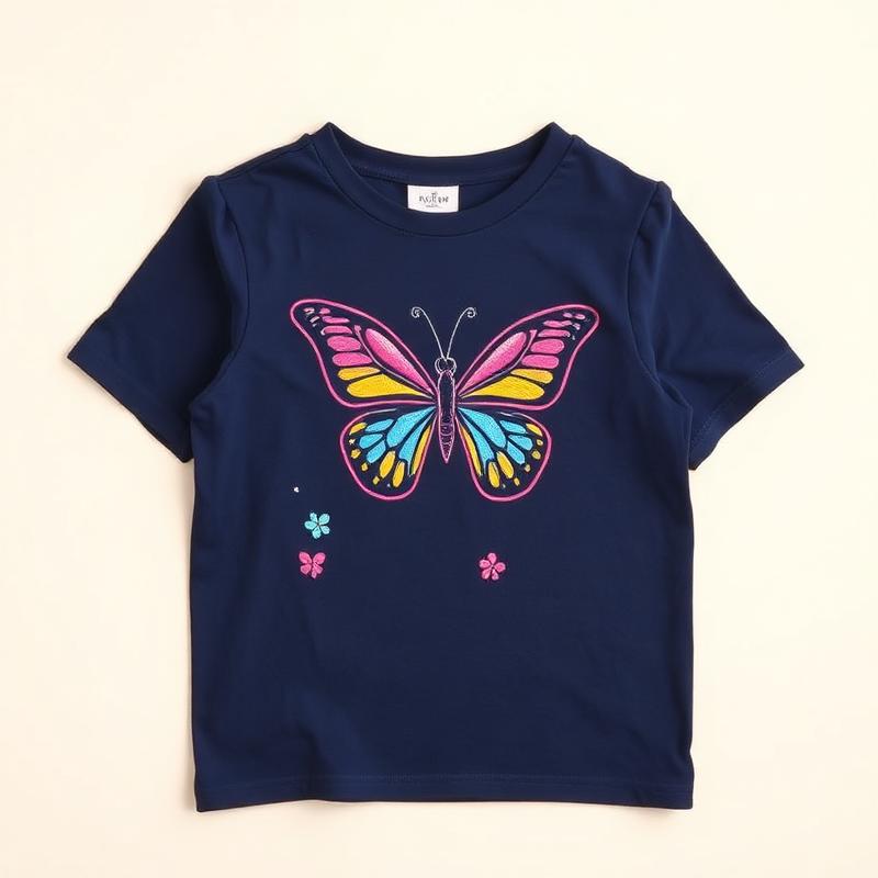 Butterfly Embroidered Tee